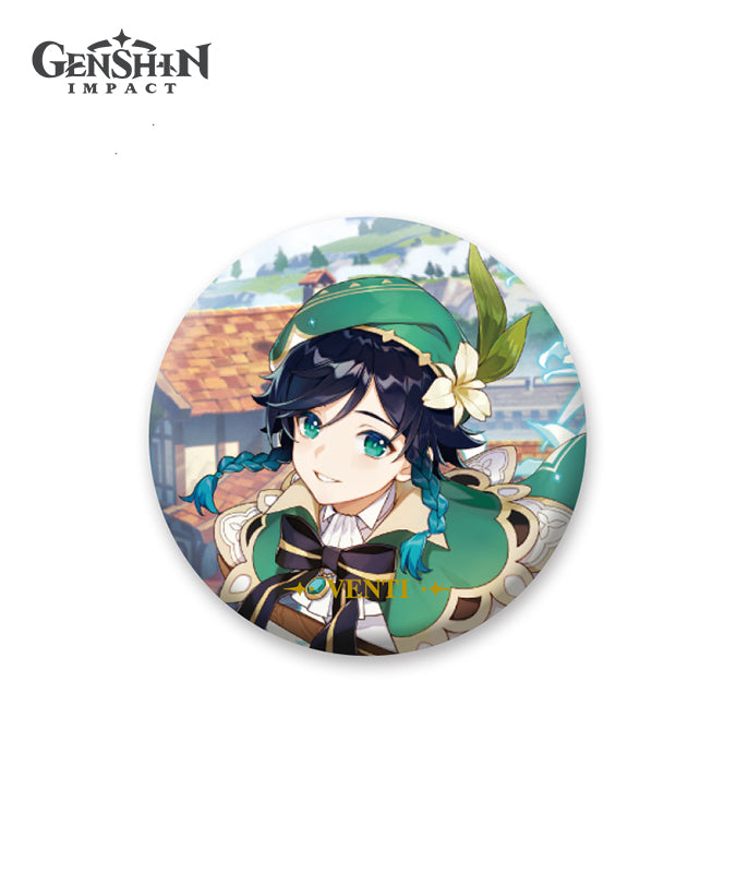[Official Merchandise] Genshin Impact Theme Character Badge Vol. 1