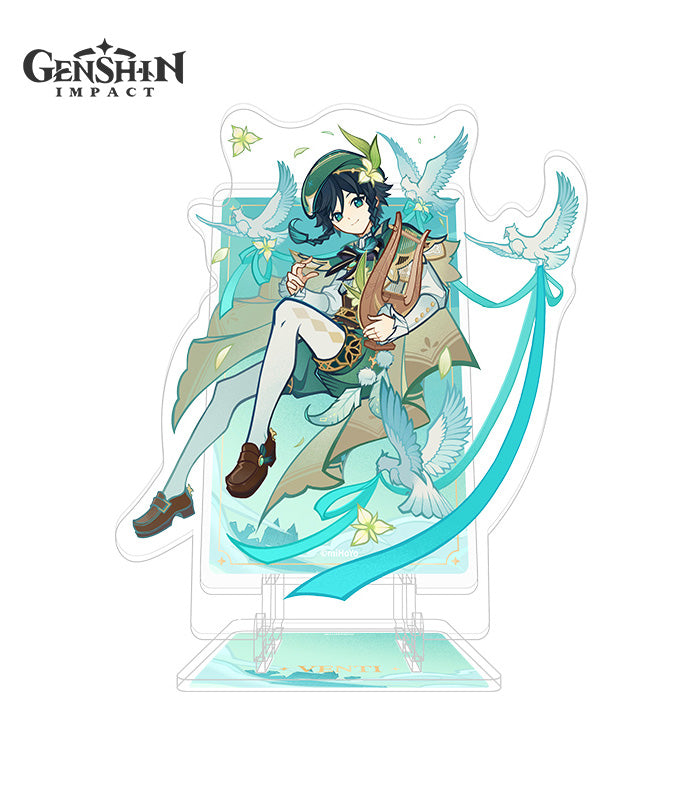 Genshin Impact Genius Invokation TCG Acrylic Phone Stand
