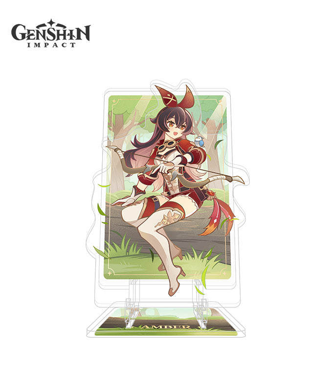 Genshin Impact Genius Invokation TCG Acrylic Phone Stand