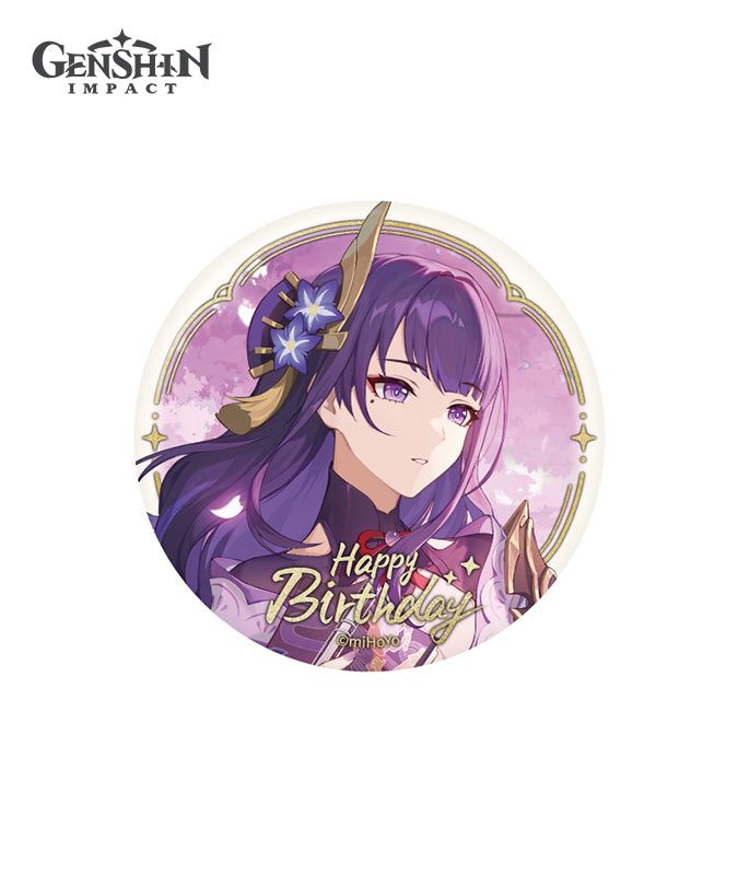 [Official Merchandise] Genshin Day of Destiny Birthday Series Character Badges