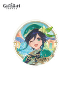 [Official Merchandise] Genshin Day of Destiny Birthday Series Character Badges
