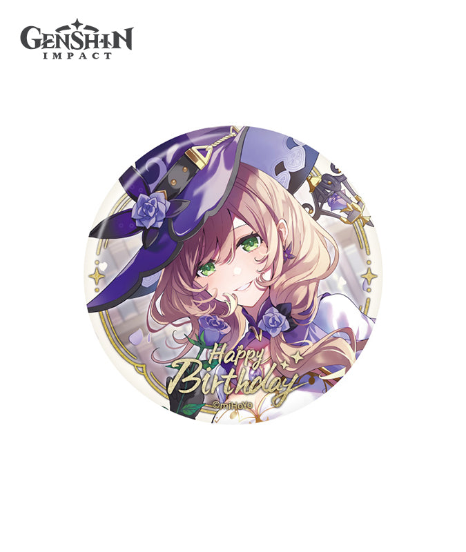 [Official Merchandise] Genshin Day of Destiny Birthday Series Character Badges