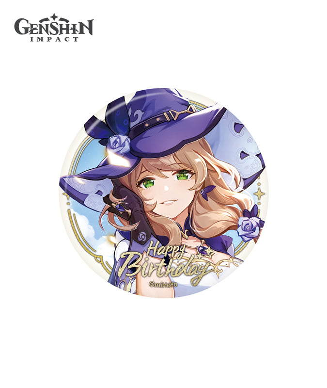 [Official Merchandise] Genshin Day of Destiny Birthday Series Character Badges