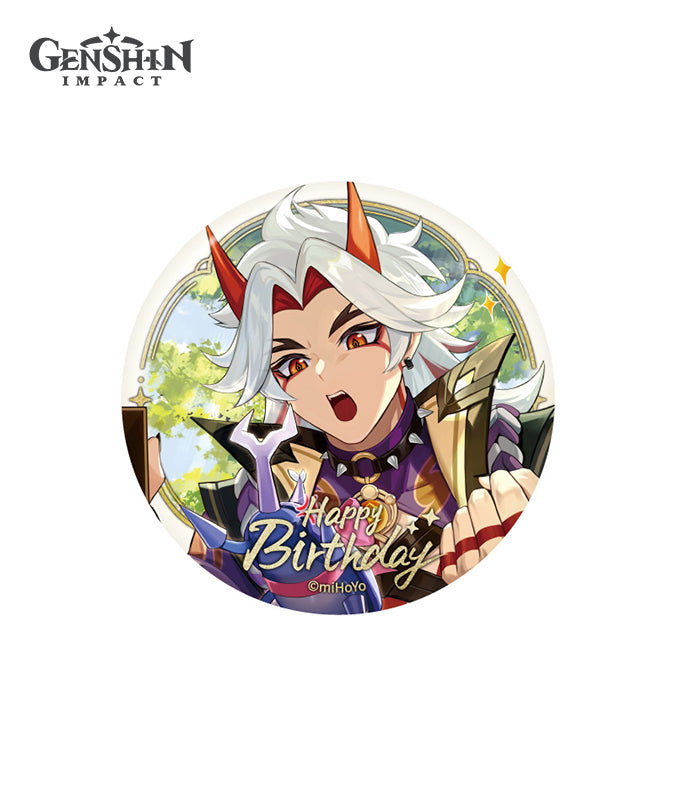 [Official Merchandise] Genshin Day of Destiny Birthday Series Character Badges