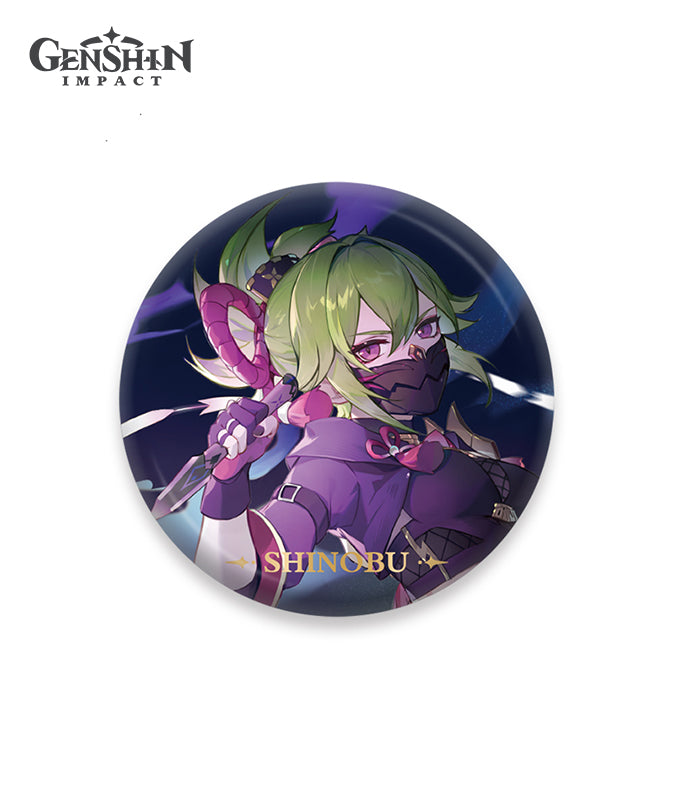 [Official Merchandise] Genshin Impact Theme Character Badge Vol. 2
