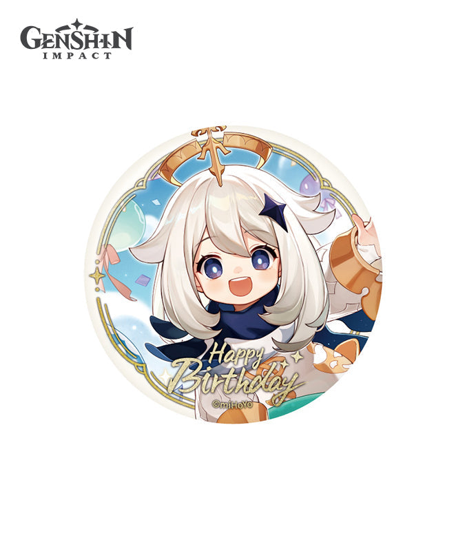 [Official Merchandise] Genshin Day of Destiny Birthday Series Character Badges