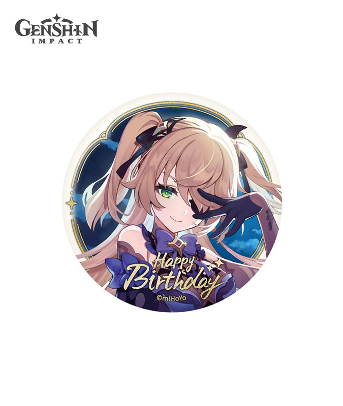 [Official Merchandise] Genshin Day of Destiny Birthday Series Character Badges