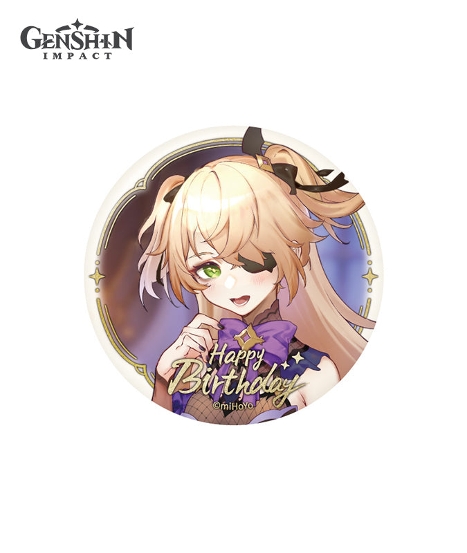 [Official Merchandise] Genshin Day of Destiny Birthday Series Character Badges