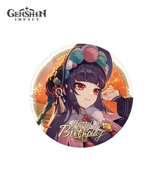[Official Merchandise] Genshin Day of Destiny Birthday Series Character Badges