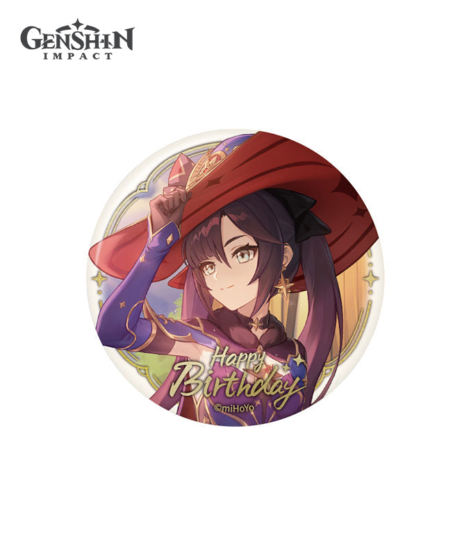 [Official Merchandise] Genshin Day of Destiny Birthday Series Character Badges