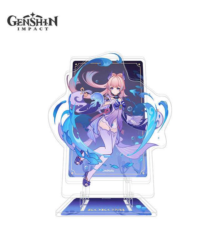 Genshin Impact Genius Invokation TCG Acrylic Phone Stand