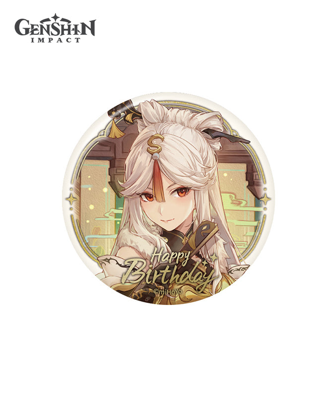 [Official Merchandise] Genshin Day of Destiny Birthday Series Character Badges