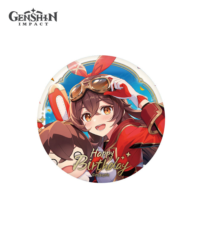 [Official Merchandise] Genshin Day of Destiny Birthday Series Character Badges