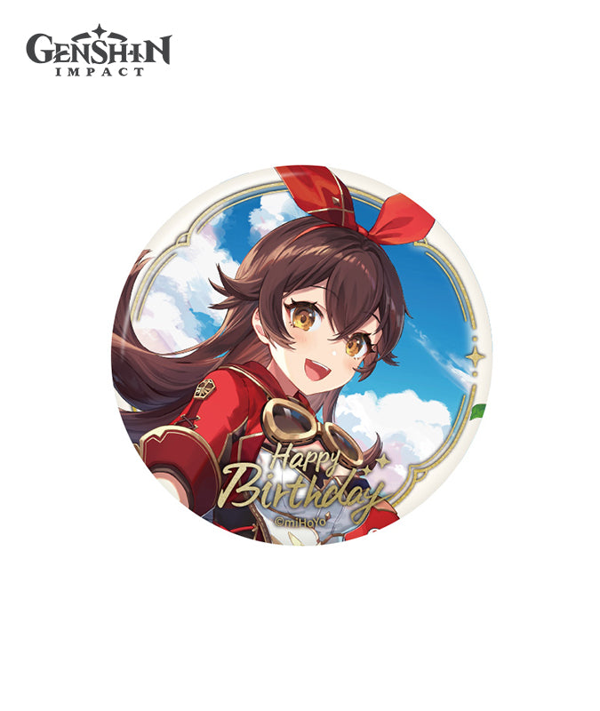 [Official Merchandise] Genshin Day of Destiny Birthday Series Character Badges