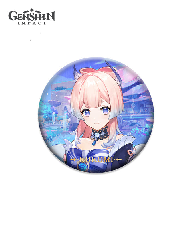 [Official Merchandise] Genshin Impact Theme Character Badge Vol. 2
