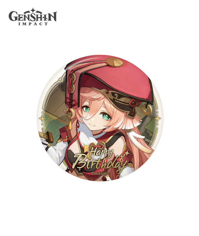 [Official Merchandise] Genshin Day of Destiny Birthday Series Character Badges