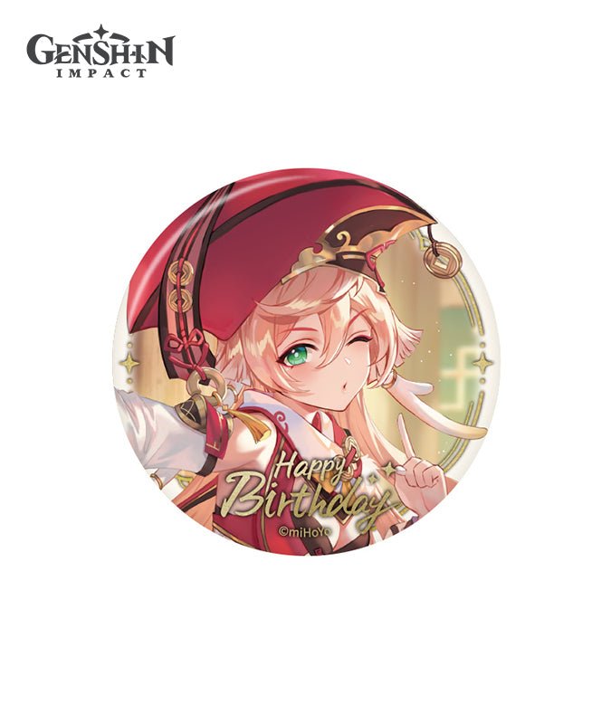 [Official Merchandise] Genshin Day of Destiny Birthday Series Character Badges