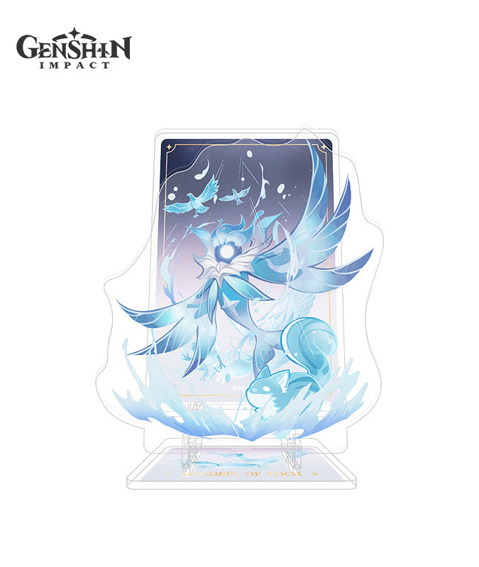 Genshin Impact Genius Invokation TCG Acrylic Phone Stand