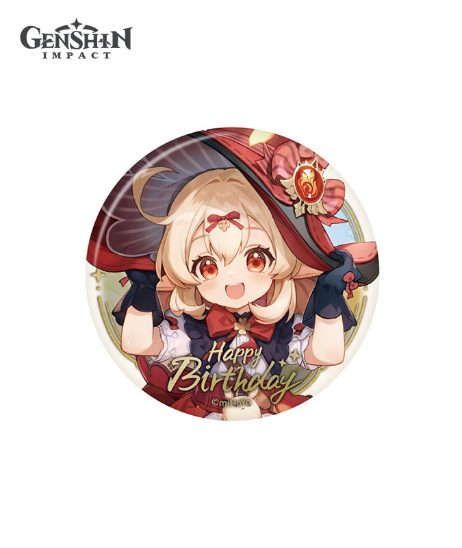 [Official Merchandise] Genshin Day of Destiny Birthday Series Character Badges