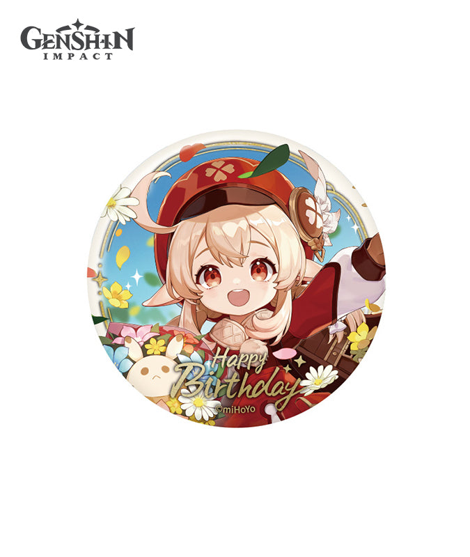 [Official Merchandise] Genshin Day of Destiny Birthday Series Character Badges