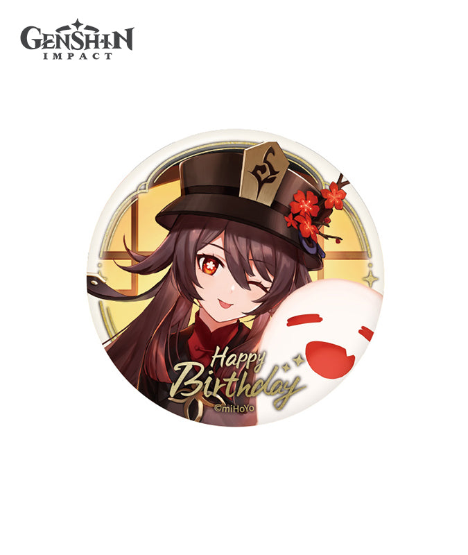 [Official Merchandise] Genshin Day of Destiny Birthday Series Character Badges