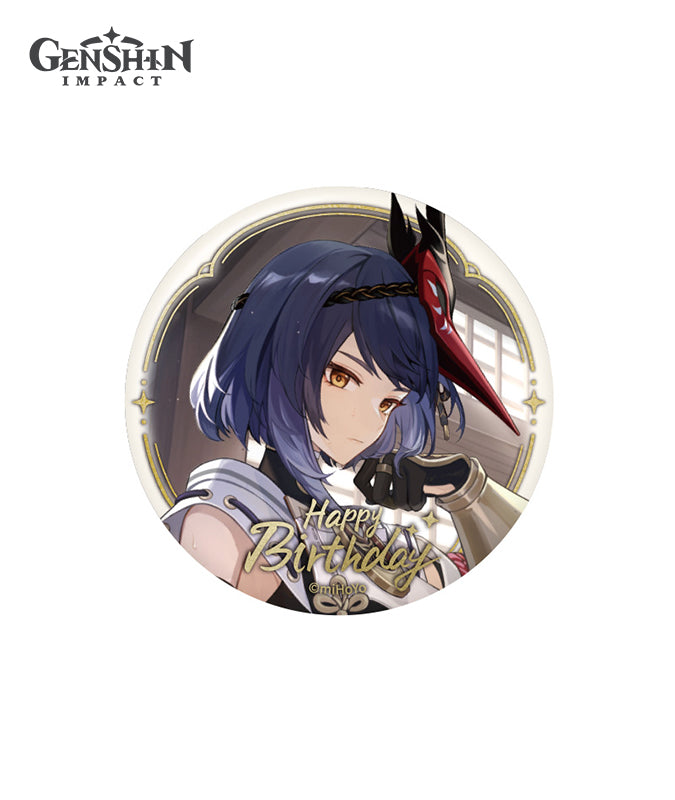 [Official Merchandise] Genshin Day of Destiny Birthday Series Character Badges