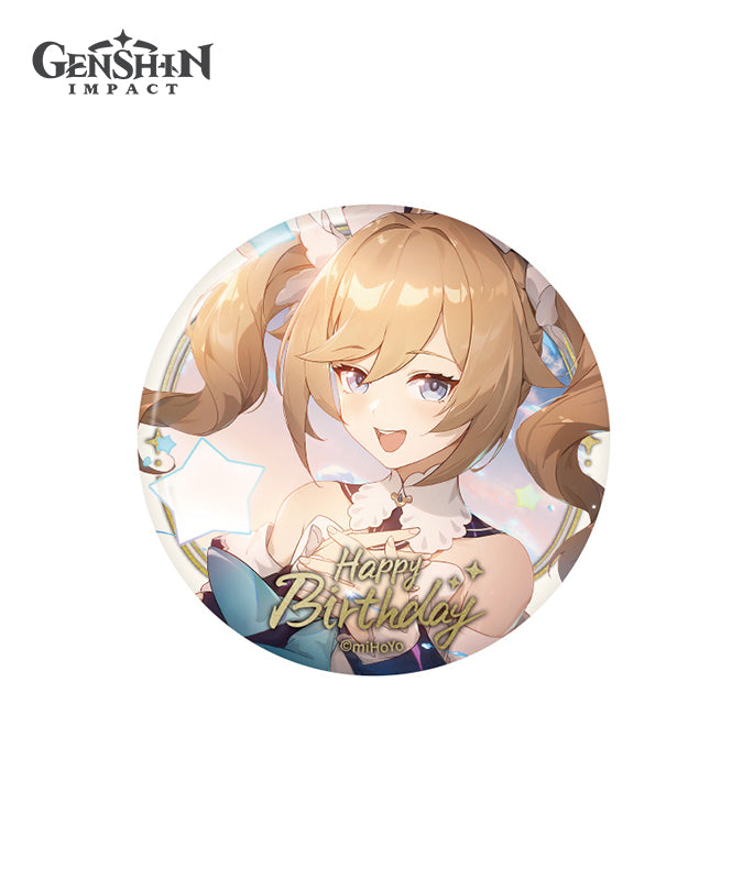 [Official Merchandise] Genshin Day of Destiny Birthday Series Character Badges