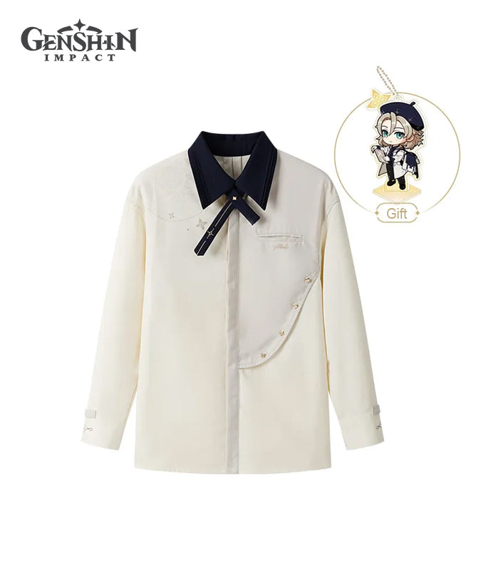 [Official Merchandise] Genshin Impact Albedo Theme Impression Clothing Casual Shirt