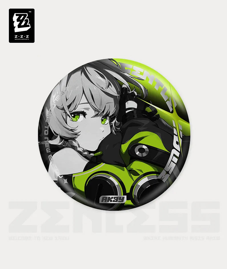 [Official Merchandise] Zenless Zone Zero Mindscape Cinema Art Cunning Hares Characters Badges