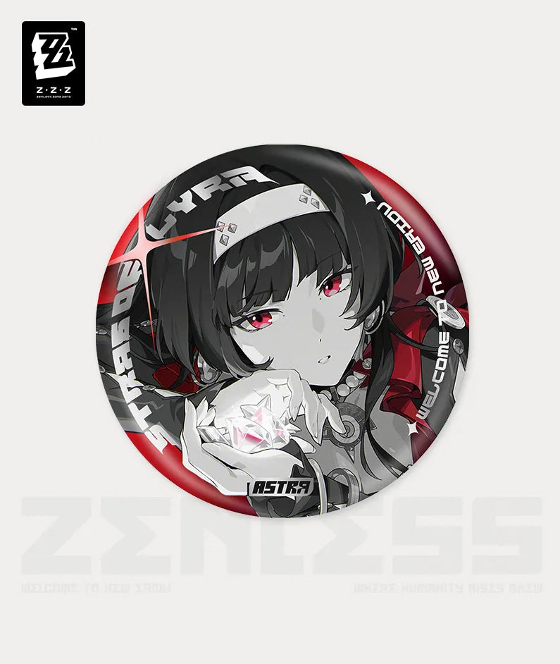 [Official Merchandise] Zenless Zone Zero Mindscape Cinema Art Stars of Lyra Characters Badges