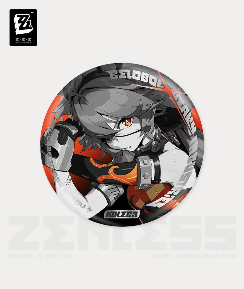 [Official Merchandise] Zenless Zone Zero Mindscape Cinema Art Belobog Heavy Characters Badges