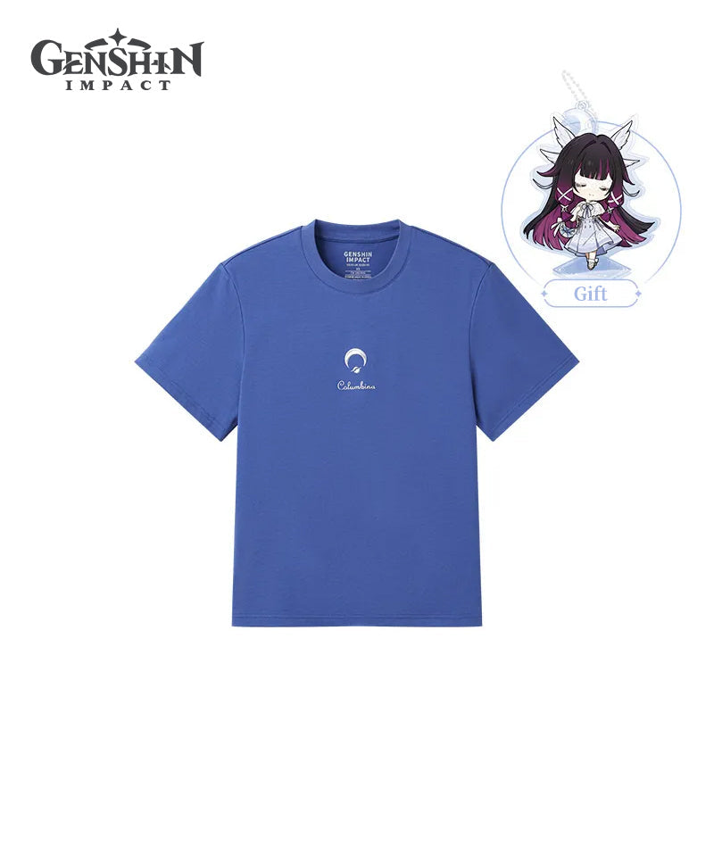 [Official Merch] Genshin Impact Columbina Impression Casual T-Shirt