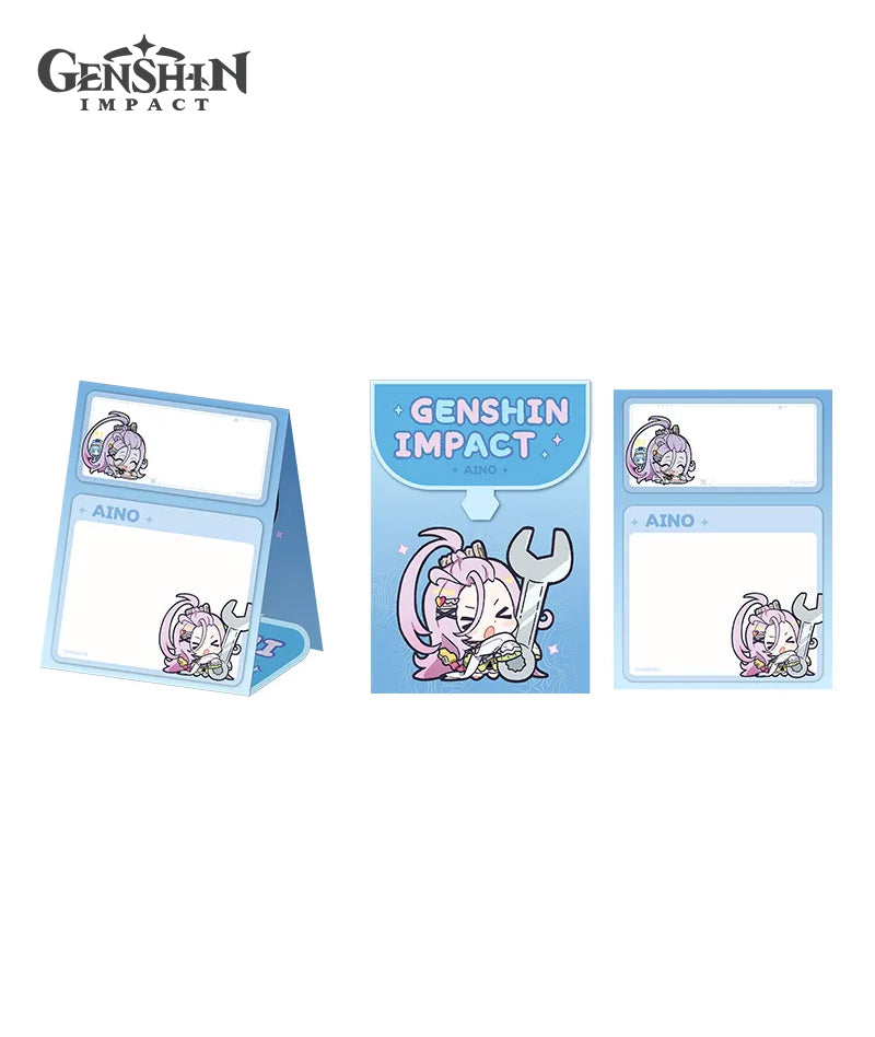 [Official Merch] Genshin Impact Nod-Krai Characters Chibi Expression Sticky Notes