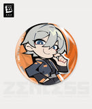 [Official Merchandise] Zenless Zone Zero New Eridu Series Belle & Wise Chibi Tinplate Badge