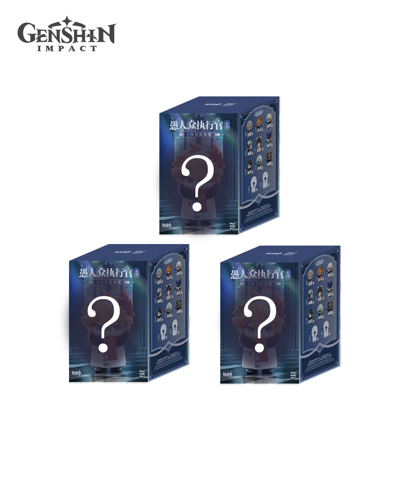 [Official Merch] Genshin Impact Fatui Harbingers Chibi Blind Box Figures