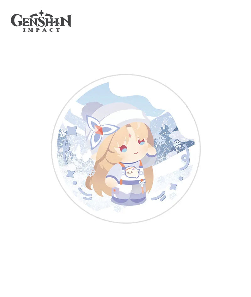 Genshin Impact Aurora Party Glitter Phone Stand