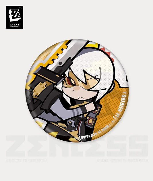 [Official Merchandise] Zenless Zone Zero New Eridu Series Obol Squad Chibi Badges
