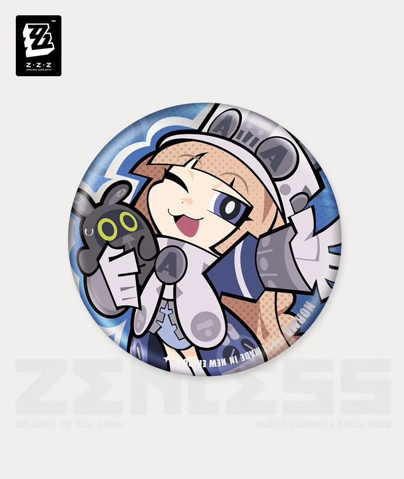 [Official Merch] Zenless Zone Zero Ridu Series ESD Chibi Badge