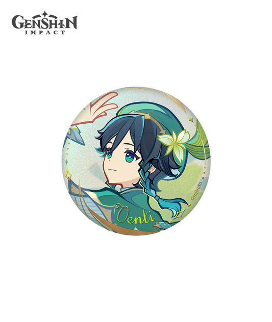 [Official Merch] Genshin Impact The Long Way Home Badge & Collection Card Set