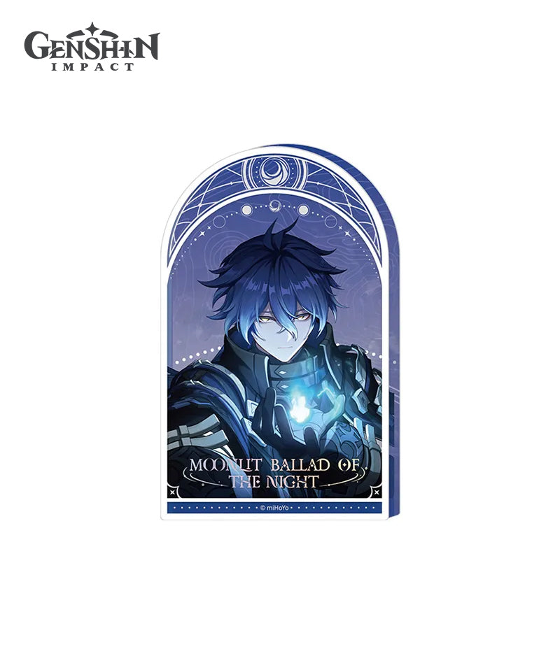 Genshin Impact Moonlit Ballad of The Night Acrylic Block