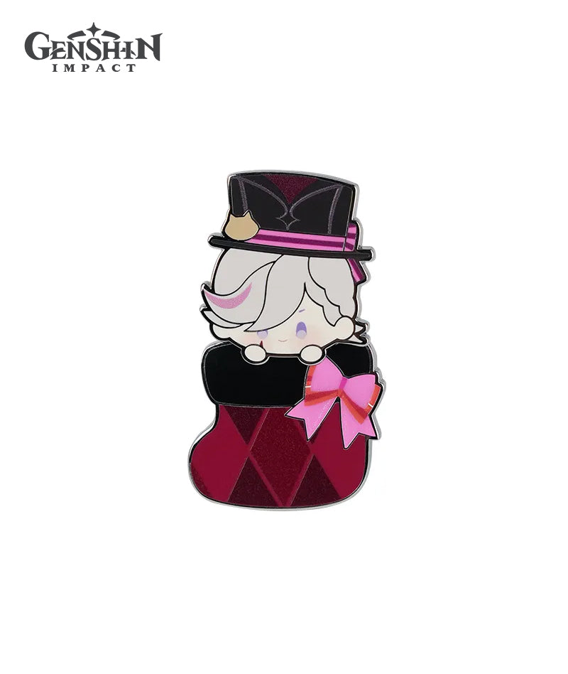 [Official Merchandise] Genshin Impact House of the Hearth Winter Metal Badge