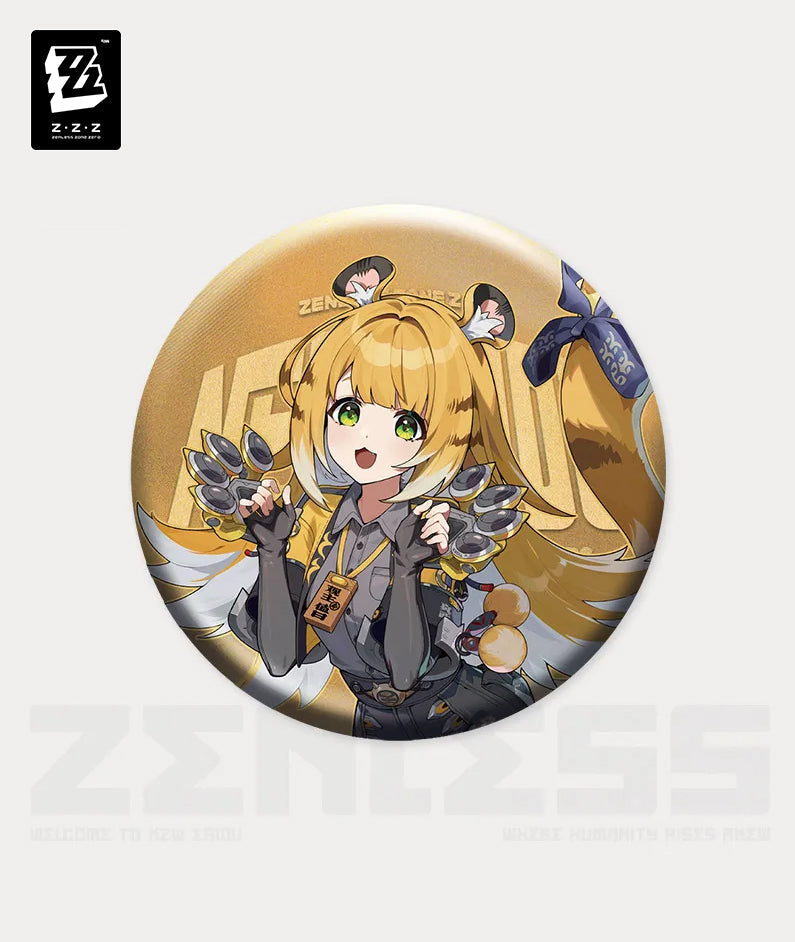 [Official Merchandise] Zenless Zone Zero Yunkui Summit Character Tinplate Badges