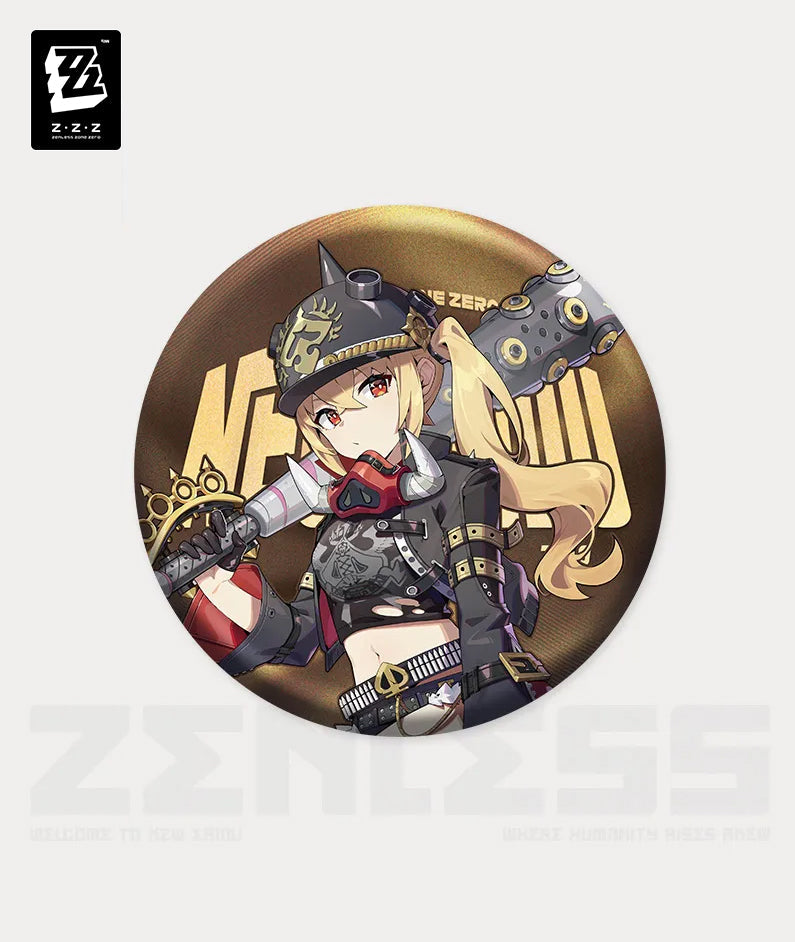 [Official Merchandise] Zenless Zone Zero Sons of Calydon Character Tinplate Badge