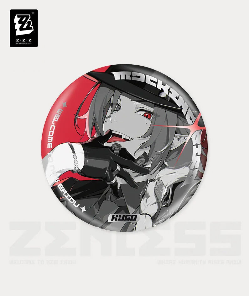 [Official Merchandise] Zenless Zone Zero Mindscape Cinema Art Mockingbird Characters Badges