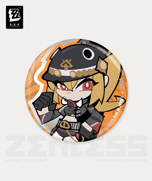 [Official Merchandise] Zenless Zone Zero New Eridu Series Sons of Calydon Chibi Tinplate Badges