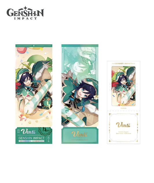 [Official Merchandise] Genshin Impact 4th Anniversary Commemorative Ticket Set