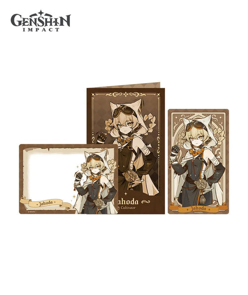 Genshin Impact Tabletop Troupe Merch | Badge, Standee & Ticket Set