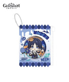 [Official Merch] Genshin Impact Twilight Whimsy Series Badge & Badge Holder Set
