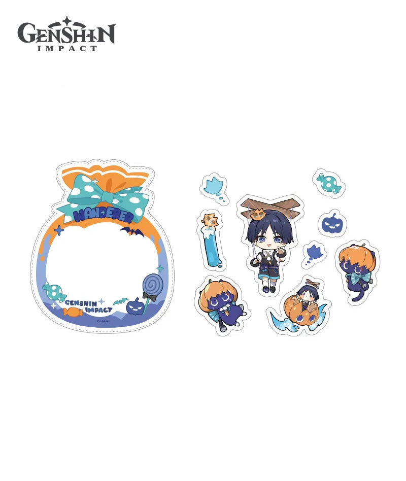 [Official Merch] Genshin Impact Twilight Whimsy Series Sticker Set