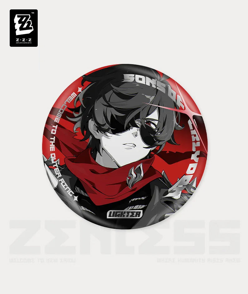 [Official Merchandise] Zenless Zone Zero Mindscape Cinema Art Sons of Calydon Characters Badges